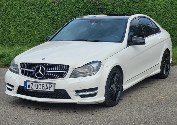 Mercedes-Benz Klasa C cena 59900 przebieg: 220100, rok produkcji 2013 z Sieniawa małe 137